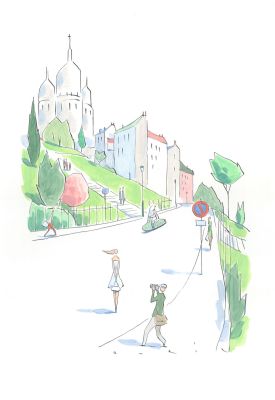 Avril François (Né... | AVRIL François (né en 1961) Montmartre Technique mixte... | Tessier Sarrou