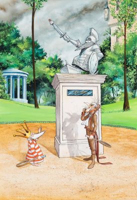 TURF (né en 1966) La... - Lot 332 - TURF (né en 1966) La nef des fous - Walking dindes Encres...