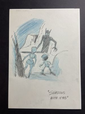 VINTAGE Wally Wood original sketch Art Wizard King Monster | eBay US (Buy It Now)