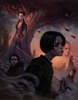 Game of Thrones "Porcelain, Ivy, and Steel" painting by Mia Araujo. | Profiles in History