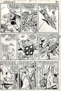 AVENGERS Issue #13 Interior Page | ComicConnect