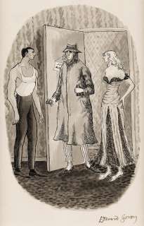 EDWARD GOREY. "Deflowerment Day After Wedding." | Swann Galleries