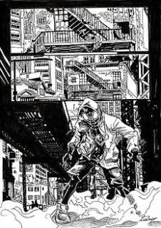  - Spider-Man -  Miles Morales New york City  - Page volante - EO (2018) 