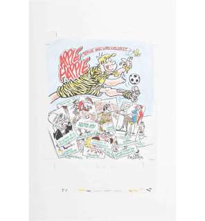 BRUYNESTEYN, D. (1927-2012). ORIGINAL COVER ’APPIE HAPPIE TERUG VAN WEGGEWEEST’ | Zwiggelaar Auctions