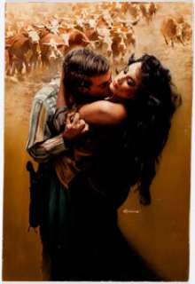 Ron Lesser | Tyler’s Woman Cover Original Art (Avon, 1985). | Heritage