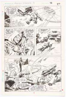 Judith Hunt and Murphy Anderson Robotech Defenders #3 Unpublished Story Page 27 Original Art...