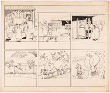 Winsor McCay Jr. (Robert McCay) Little Nemo in Slumberland Sunday Comic Strip Original Art (... | Heritage