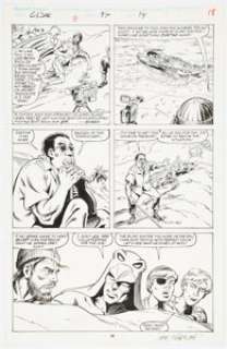 Geof Isherwood and Randy Emberlin G.I. Joe, A Real American Hero #97 Story Page 14 Original ... | Heritage