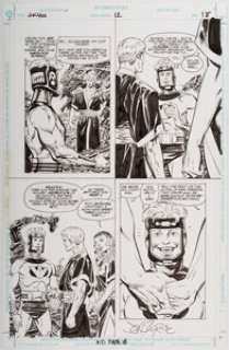 John Byrne | Jack Kirby’s Fourth World #12 Story Page 18 Original Art (DC, 1998).... | Heritage