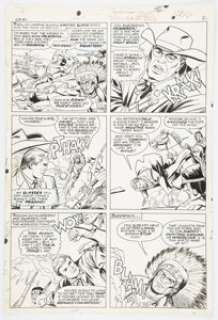 Dick Ayers Vince Colletta | Ghost Rider #1 Story Page 2 Original Art (Marvel, 1967).... | Heritage