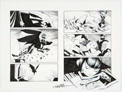 Ted Naifeh - GloomCookie #3 Story Page 9-10 Original Art (Slave Labor, 1999)....