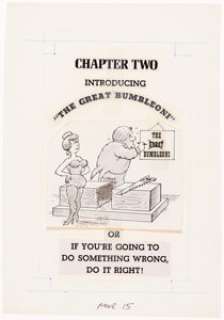 Al Jaffee | The MAD Book of Magic (and Other Dirty Tricks) "Chapter Two" Complete Story Original Art Group of 8 (War... (Total: 8 Original Art) | Heritage