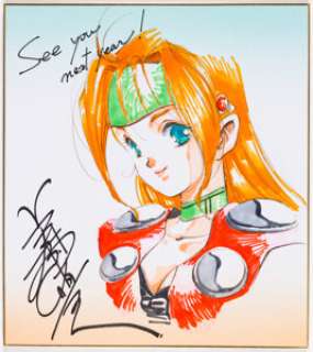 Haruhiko Mikimoto -Mylene Flare Jenius From | Macross 7 Illustration Original Art (undated).... | Heritage