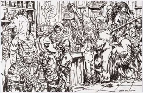 Roy Simon - Spider-Man Rogues Specialty Illustration Original Art (2020).... | Heritage