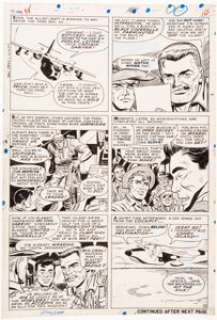 Ayers, Dick | Dick Ayers and John Tartaglione Sgt. Fury #38 Story Page 8 Original Art (Marvel, 1967). ... | Heritage
