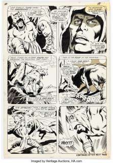 Buscema, John | John Buscema and Tom Palmer The Avengers #80 Story Page 15 Original Art (Marvel, 1970).... | Heritage