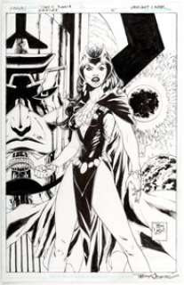 Daniel, Tony - Tony Daniel Empyre #5 Variant Cover Original Art (Marvel, 2020)....