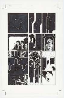 Sook, Ryan - Ryan Sook and Curtis Arnold BPRD: Hollow Earth #2 Story Page 21 Original Art (Dark Horse, 2002)....
