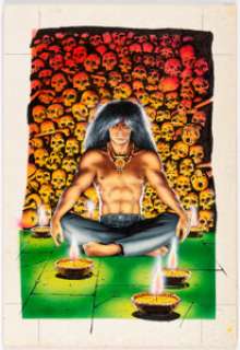 Talbot, Bryan - Bryan Talbot The Nazz #1 Cover Painting Original Art (DC, 1990)....