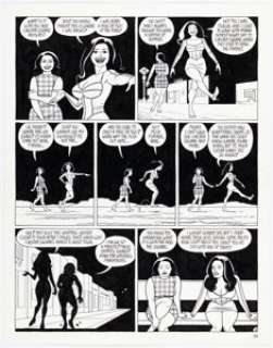Hernandez, Jaime | Jaime Hernandez Love and Rockets #44 Story Page 8 Maggie and Penny Century Original Art (Fantagraphics, 1994).... | Heritage