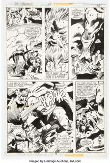 Colan, Gene | Gene Colan and Dan Green Doctor Strange #37 Story Page 10 Original Art (Marvel, 1979).... | Heritage