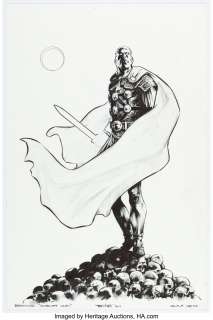 Valiant Comics Artist - Brian Thies Britannia: Lost Eagles of Rome #1 Variant Cover Original Art (Valiant Ent., 2018)....