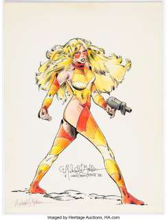 Golden, Michael | Michael Golden and Larry Mahlstedt - Marionette of the Micronauts Illustration Original Art (1982).... | Heritage