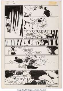Wagner, Matt - Matt Wagner and Sam Kieth Mage: The Hero Discovered #15 Story Page 34 Kevin Matchstick Original Art and Production... (Total: 2 Original Art)