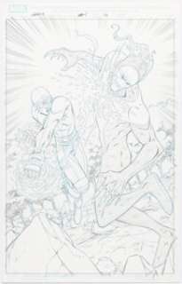 Marvel Artist - Mike Norton Gravity #5 Splash Page 16 Original Art (Marvel, 2005)....