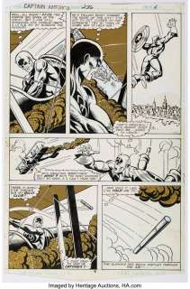 Buscema, Sal | Sal Buscema and Don Perlin Captain America #236 Story Page 5 Original Art (Marvel, 1979).... | Heritage