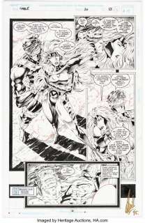 Churchill, Ian | Ian Churchill and Bud LaRosa Cable #20 Story Page 13 Original Art (Marvel, 1995).... | Heritage
