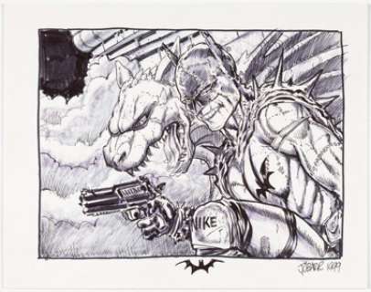 O’Barr, James | James O’Barr - Batman Illustration Original Art (1999).... | Heritage