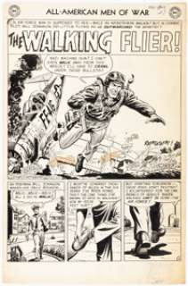 Heath, Russ | Russ Heath All-American Men of War #20 Story Page 1 Original Art (DC, 1955).... | Heritage