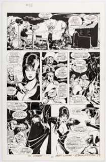 Sutton, Ronn - Ronn Sutton and Louis LaChance Elvira, Mistress of the Dark #57 Story Page 22 Original Art (Claypool, 1998). ...