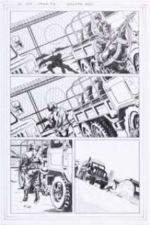 Unidentified artist - superhero sketches - Wagner Reis - GI Joe Tryout Story Pages Original Art Group of 5 (c. 2000s).... (Total: 5 Original Art)