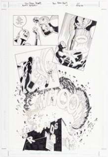 DC Artist - Tan Eng Huat Doom Patrol #21 Story Page 20 Original Art (DC, 2003)....