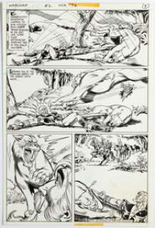 Grell, Mike | Mike Grell Warlord #2 Story Page 4 Original Art (DC, 1976).... | Heritage
