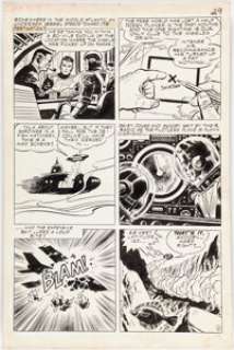 Bailey, Ray - Ray Bailey Undersea Agent #5 Story Page 2 Original Art (Tower, 1966)....