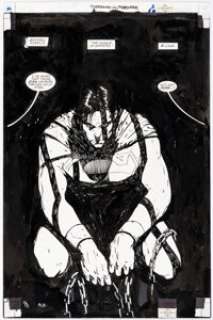 Maleev, Alex | Alex Maleev Superman vs. Predator #2 Splash Page 2 Original Art (Dark Horse, 2000). ... | Heritage