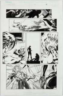 Tortosa, Wilson - Wilson Tortosa and Jonathan Sibal Tomb Raider: The Series #38 Story Page 18 Original Art (Image, 2004)....