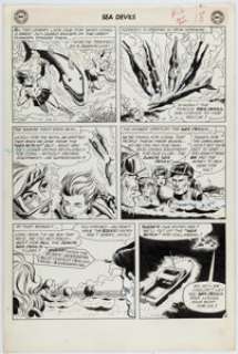 Abel, Jack | Jack Abel Sea Devils #14 Story Page 2 Original Art (DC, 1963).... | Heritage