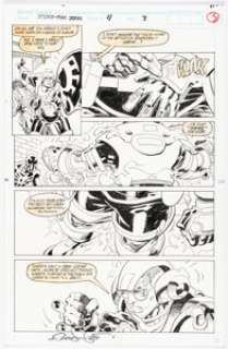 Leonardi, Rick | Rick Leonardi and Al Williamson Spider-Man 2099 #11 Story Page 3 Original Art (Marvel, 1993).... | Heritage