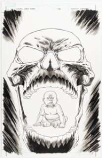 Shalvey, Declan | Declan Shalvey Cosmic Ghost Rider #3 Variant Cover Original Art (Marvel, 2018).... | Heritage