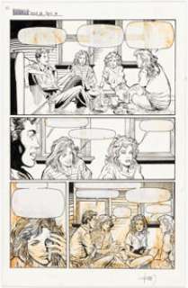 Lapham, David - David Lapham and Gonzalo Mayo Harbinger #10 Story Page 10 Original Art (Valiant, 1992)....