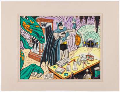 Moldoff, Sheldon | Sheldon Moldoff - Batman Illustration Original Art (undated).... | Heritage