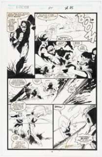 Lee, Jae | Jae Lee and Al Milgrom X-Factor #84 Story Page 25 Original Art (Marvel, 1992).... | Heritage