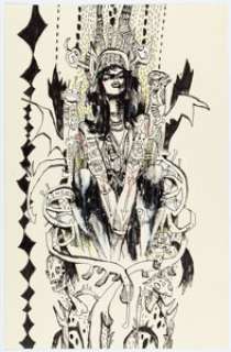 Jim Mahfood "Sacred Sinister" Illustration Original Art (2021).