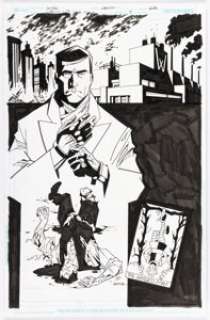 Phil Hester and Eric Gapstur - Gotham City: Year One #5 Cover Original Art (DC, 2023).