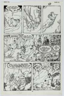 Sergio Aragonés | Sergio Aragonés Groo the Wanderer #34 Story Pages 18 Original Art (Marvel, 1987). | Heritage