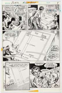 Irv Novick and José Luis García-Lopez The Joker #2 Story Page 9 Original Art (DC, 1975). | Heritage